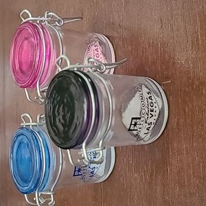 Set of 3 Shot Mason Jars